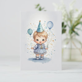 スウィートリトル誕生日ウィッシュカード カード