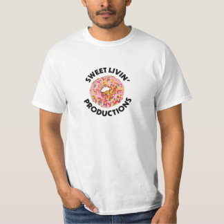 スウィートリヴィンドーナツTシャツ Tシャツ