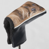 スウィートルビーカバリヤキングチャールズスパニエル犬 ゴルフヘッドカバー (3/4 正面)