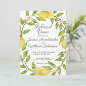 スウィートレモンズグリーンリーリースリハーサルディナー 招待状 (スタンド正面)