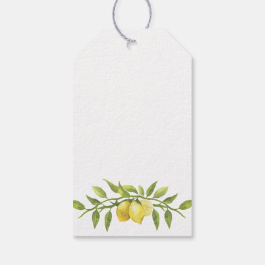 スウィートレモン&グリーンリーギフトメッセージカードサンキューユナイテッド ギフトタグ