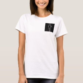 スウィートロボット女性のジップアップ Tシャツ