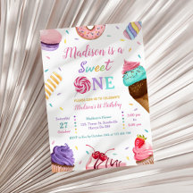 スウィートワンの誕生日アイスクリーム、ドーナツパーティー