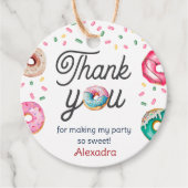 スウィートワンの1歳の誕生日 フェイバータグ (正面)