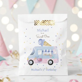 スウィートワンアイスクリームトラックの最初の誕生日 フェイバーバッグ