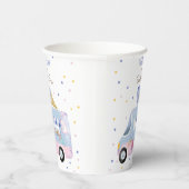 スウィートワンアイスクリームトラックの最初の誕生日 紙コップ (右)