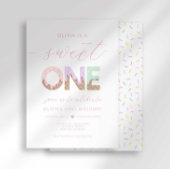 スウィートワンアイスクリームパーティの招待状 招待状