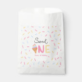 スウィートワンアイスクリーム第1誕生日パーティー フェイバーバッグ (正面)