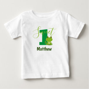 スウィートワンカエル1歳 ベビーTシャツ