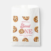 スウィートワンクッキーとミルク1歳の誕生日パーティー フェイバーバッグ (正面)