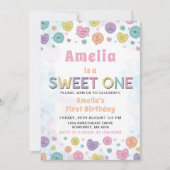 スウィートワンバレンタインワンバースデー招待状 招待状 (正面)