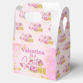 スウィートワンピンクデザート女子の誕生日パーティー フェイバーボックス (オープン)