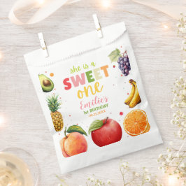 スウィートワンフルーツ1stバースデーバッシュ、夏のパーティー フェイバーバッグ