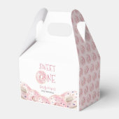 スウィートワンボホウォーター色ドーナツテーマ1歳の誕生日 フェイバーボックス (裏面サイド)