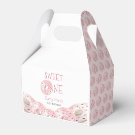 スウィートワンボホウォーター色ドーナツテーマ1歳の誕生日 フェイバーボックス