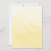 スウィートワン冬のホリデー１歳の誕生日パーティー 招待状 (裏面)