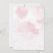 スウィートワン初誕生日ピンクジンジャーパン 招待状 (裏面)