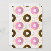 スウィートワン誕生日招待状招待状 招待状 (裏面)