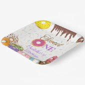 スウィートワン1st誕生日パーティープレート | カスタマイズ可能 ペーパープレート (傾斜あり)