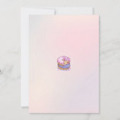 スウィートワン1st誕生日招待状 招待状 (裏面)