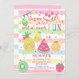 スウィートワン1st誕生日招待状 招待状