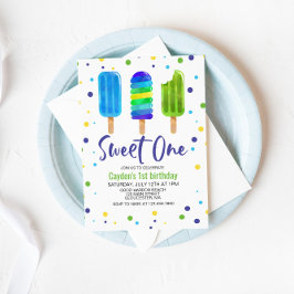 スウィートワン1st誕生日招待状 招待状