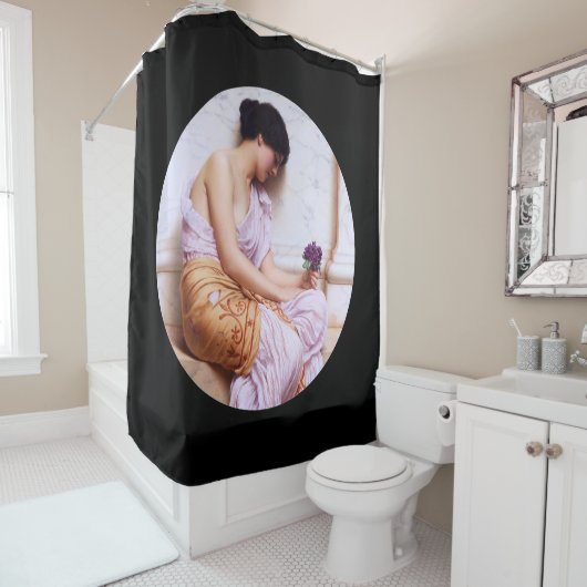 スウィートヴィオレットc1908 シャワーカーテン (インサイチュ)