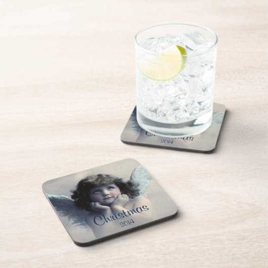 スウィートヴィンテージエンジェルクリスマスメメントホテル コースター (右側)