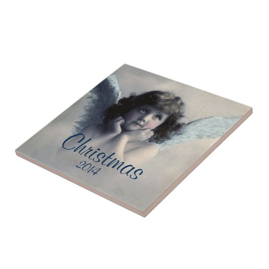 スウィートヴィンテージエンジェルクリスマスメメントホテル タイル (側面)