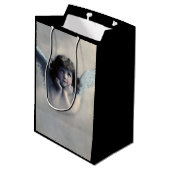 スウィートヴィンテージエンジェルクリスマス ミディアムペーパーバッグ (裏面アングル)