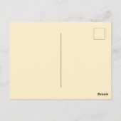 スウィートヴィンテージジェニーニストロムハッピーイースター ポストカード (裏面)