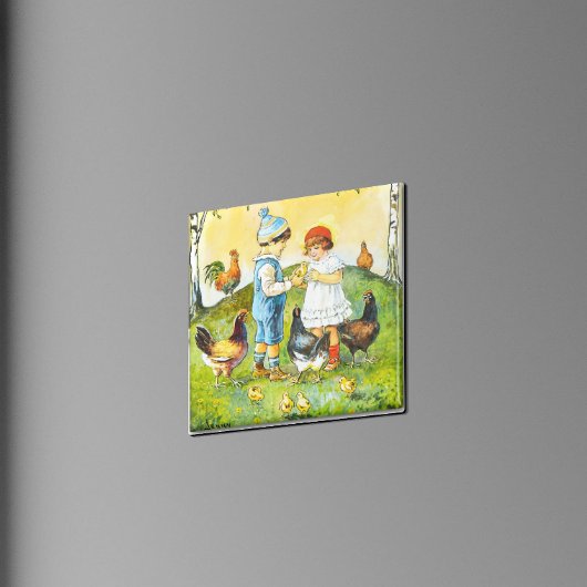 スウィートヴィンテージジェニーニストロムハッピーイースター マグネット