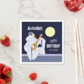 スウィートヴィンテージピエロピエロルートムーンCC1272パーティー スタンダードカクテルナプキン (インサイチュ)