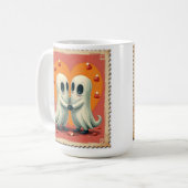 スウィート不気味アーツスタンプハロウィーン コーヒーマグカップ (正面左)