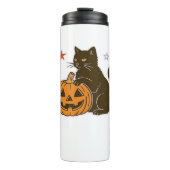 スウィート不気味ハロウィン子猫クラシックTシャツ タンブラー (正面)