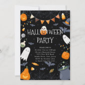 スウィート不気味ハローウィンパーティ 招待状 (正面)