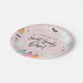 スウィート不気味ワン1歳の誕生日パーティー紙プレート ペーパープレート (アングル)