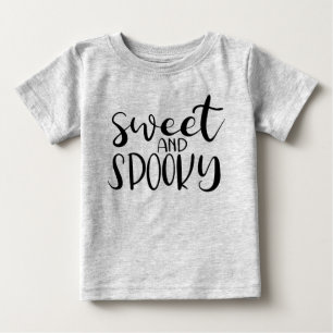 スウィート不気味&ハロウィンベビーTシャツ ベビーTシャツ