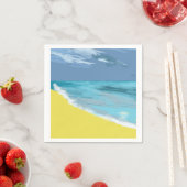 スウィート夏期デジタルスケッチ スタンダードカクテルナプキン (インサイチュ)