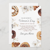 スウィート女性の日ブランチ歴史月間 招待状 (正面/裏面)