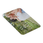 スウィート婚約オーバーレイ |日付マグネットの保存 マグネット (右側)