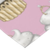 スウィート婚約カップケーキ テーブルクロス (アングル)