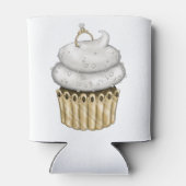 スウィート婚約カップケーキ 缶クーラー (裏面)