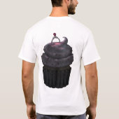スウィート婚約カップケーキ Tシャツ (裏面)
