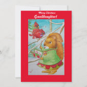 スウィート孫娘のクリスマスカード シーズンカード (正面)