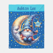 スウィート格言グッドナイト フリースブランケット (正面)