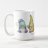 スウィート格言ファミリーネームホリデイ コーヒーマグカップ (左)