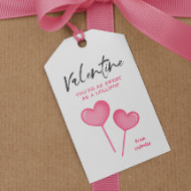 スウィート棒つきキャンデーバレンタイン