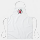 スウィート様さくらんぼSTEPMUMレトロカスタムヴィンテージW エプロン (正面)