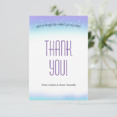 スウィート気持ちベビーシャワーサンキューカード サンキューカード (スタンド正面)